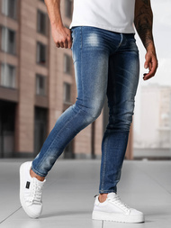 Vaqueros de hombre azul OZONEE NB/MP0199BCZ