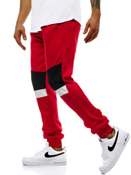 Pantalón de chándal de hombre rojo OZONEE JS/JZ11016