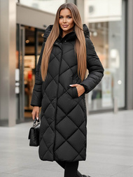 Chaqueta de mujer negra OZONEE JS/5M3173/392Z