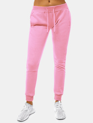 Pantalón de chándal para mujer rosa claro OZONEE JS/CK01
