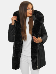 Chaqueta de mujer en negra OZONEE JS/M762/392