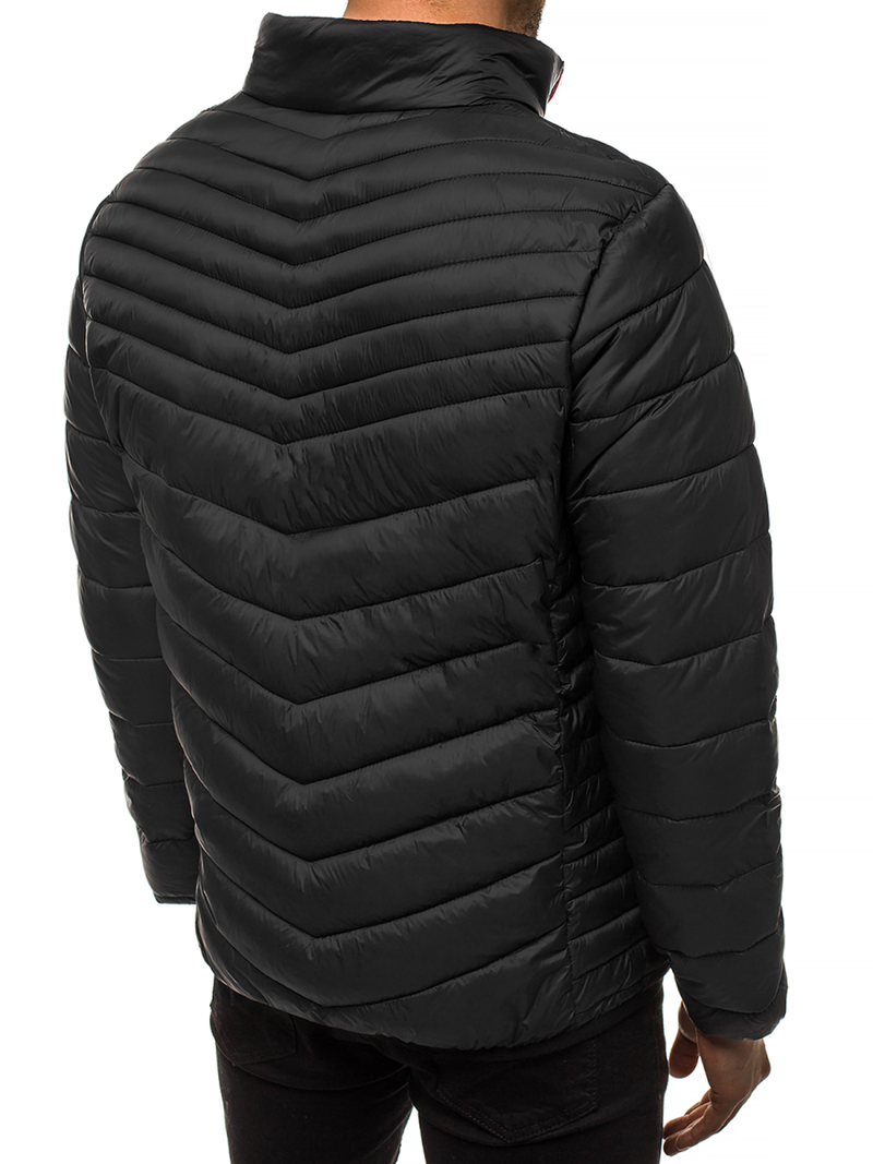 Chaqueta de hombre negra OZONEE JB/JP1137Z