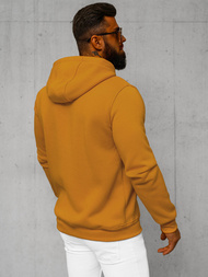 Sudadera de hombre camel OZONEE JS/2008Z