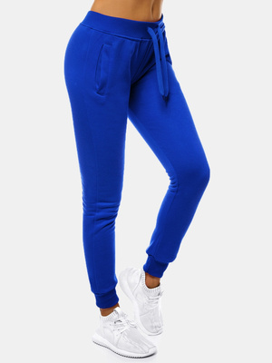 Pantalón de chándal para mujer cobalto OZONEE JS/CK01