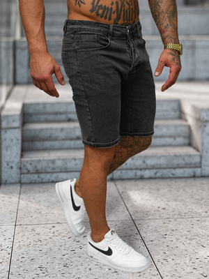 Pantalón corto de hombre negras OZONEE NB/MP0315N
