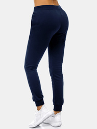 Pantalón de chándal para mujer azul marino OZONEE JS/CK01