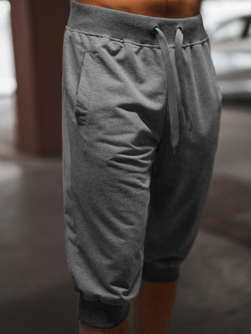 Pantalón corto de hombre grafito OZONEE JS/XW07/5Z