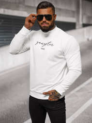 Sudadera de hombre blanca OZONEE O/B7548