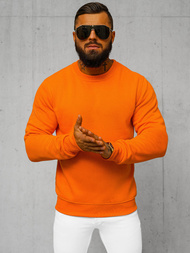 Sudadera de hombre naranja OZONEE JS/2001-10Z