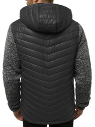 Chaqueta de hombre grafito OZONEE JS/KS2001K