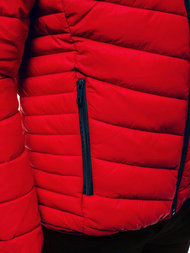 Chaqueta de hombre roja OZONEE JB/JP1137Z