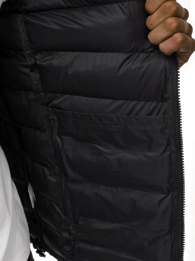 Chaqueta de hombre negra OZONEE JB/JP1111