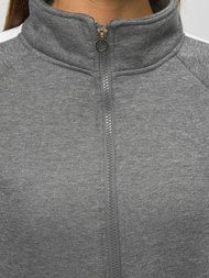 Sudadera de mujer grafito OZONEE JS/B26038