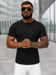 Camiseta de hombre negras OZONEE O/QQ1389