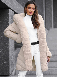 Chaqueta de mujer crudos OZONEE JS/5M3156/254