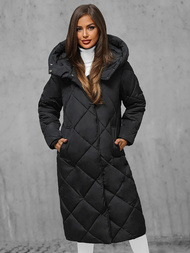 Chaqueta de mujer negra OZONEE JS/5M3173/392