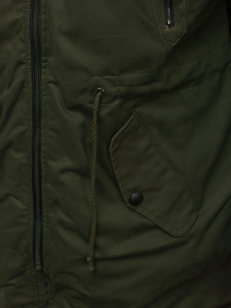 Chaqueta de invierno de hombre caqui OZONEE JD/390