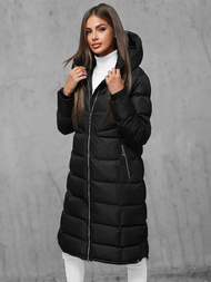 Chaqueta de mujer negra OZONEE JS/M736/392