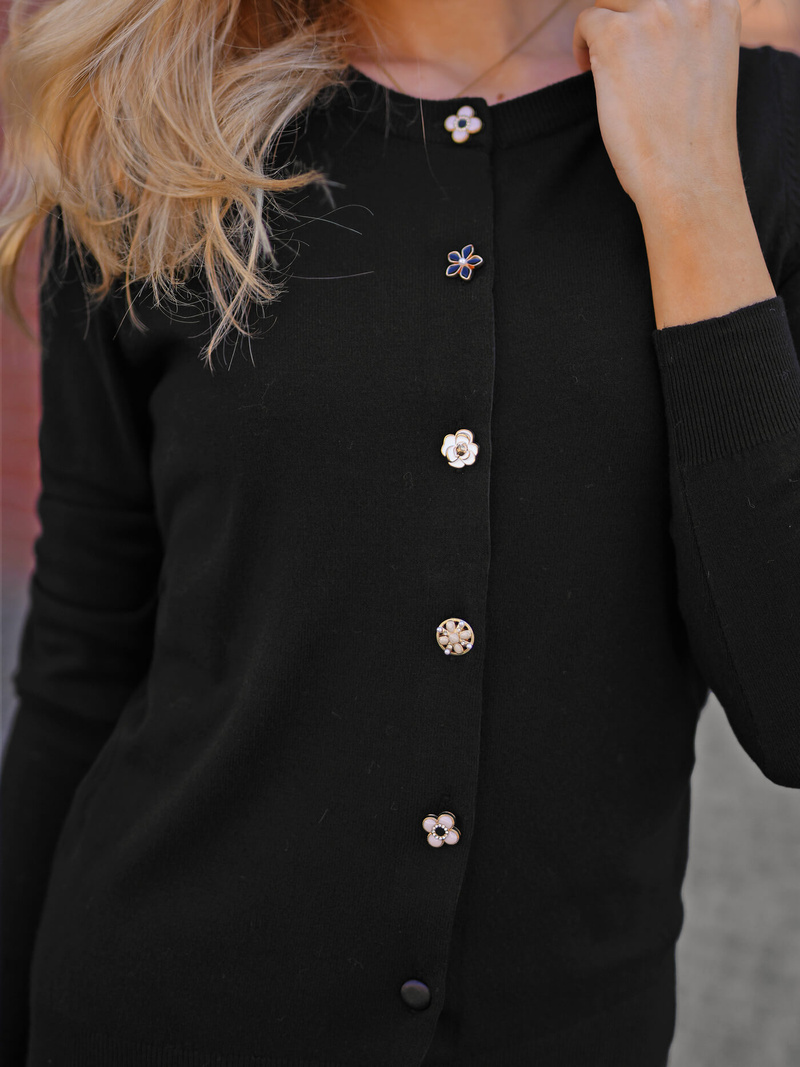 Jersey de mujer negro OZONEE JS/53B5210/3