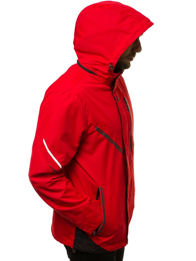 Chaqueta de hombre roja OZONEE MG/2517
