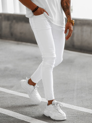 Vaqueros de hombre blancos OZONEE E/5348/01Z