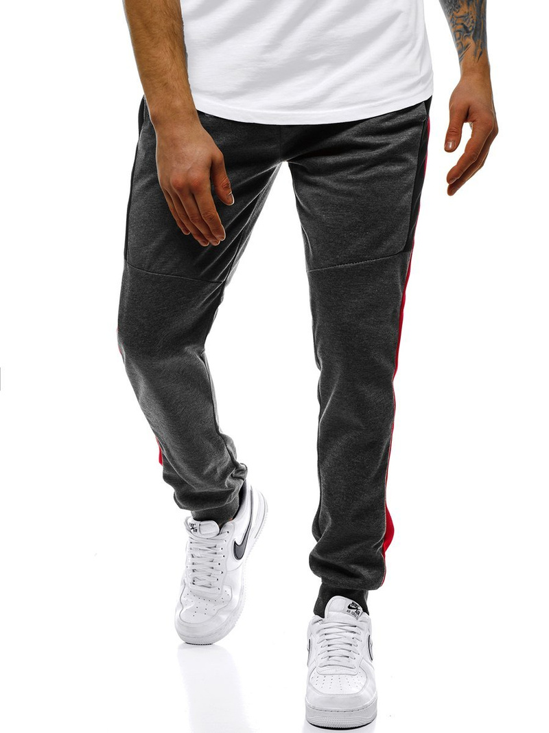 Pantalón de chándal de hombre grafito OZONEE JS/JZ11023