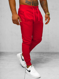 Pantalón de chándal de hombre rojo OZONEE JS/XW01Z 