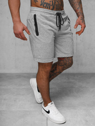 Pantalón corto de hombre gris OZONEE JS/17K532/2