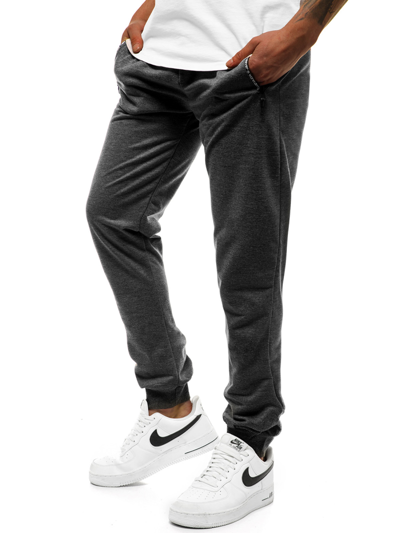 Pantalón de chándal de hombre grafito JS/XW002S