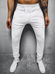 Pantalón de chándal de hombre blancos OZONEE JS/XW01Z