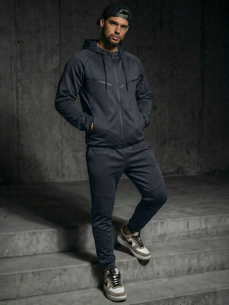 Chándal de hombre azul marino OZONEE JS/8C1966/25