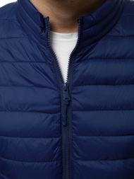 Chaqueta de hombre azul marino OZONEE JS/LY33