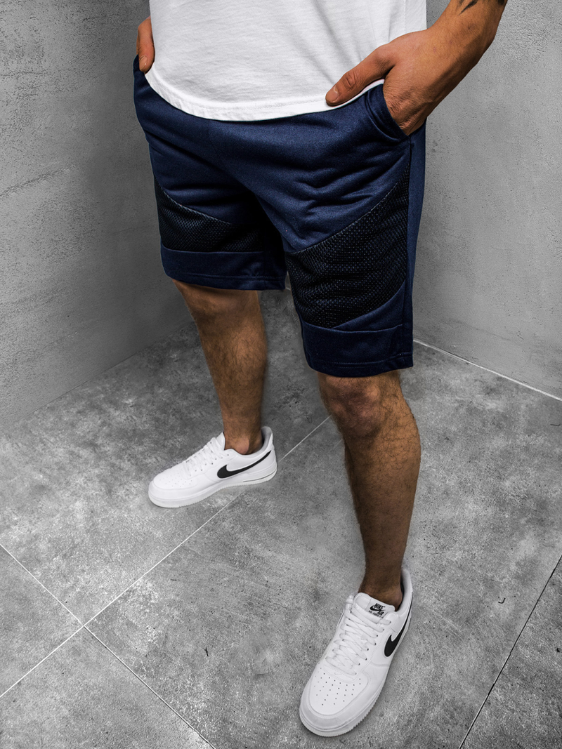 Pantalón corto de hombre azul marino JS/KS2503Z