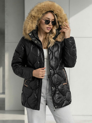 Chaqueta de mujer negra OZONEE O/5M3226/392Z