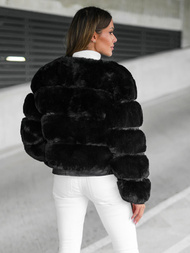 Chaqueta de mujer negra OZONEE JS/11Z8080Z