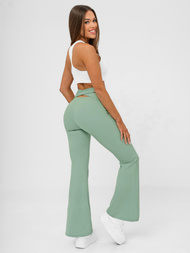 Leggings para mujer con piernas anchas menta OZONEE JS/17K587/127