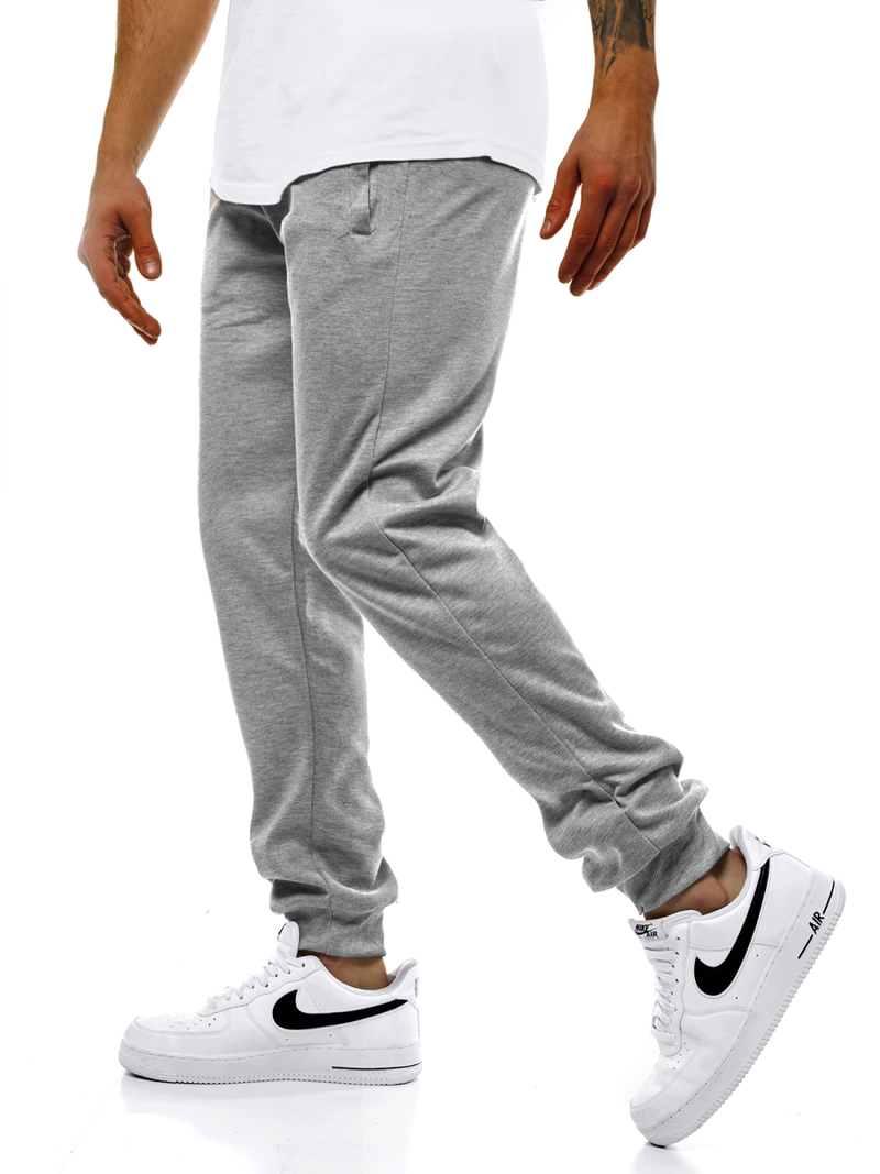 Pantalón de chándal de hombre gris OZONEE JS/JZ11001