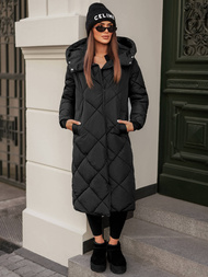 Chaqueta de mujer negra OZONEE JS/5M3173/392Z