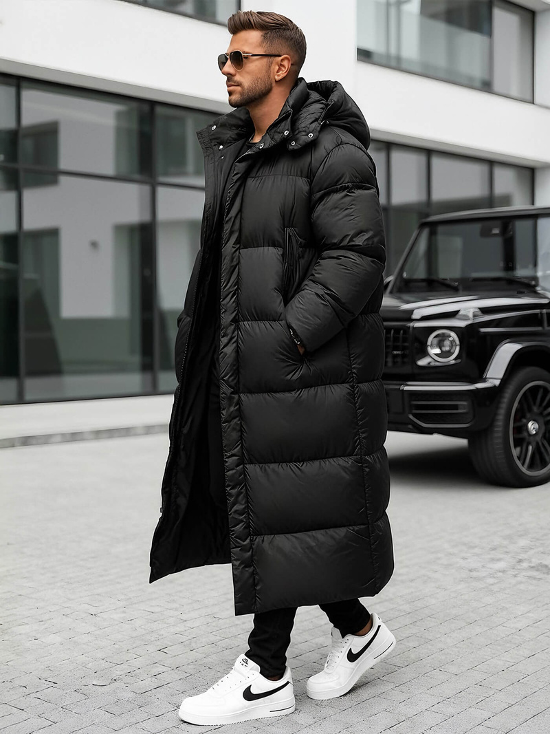 Chaqueta de hombre negra OZONEE O/M3202Z