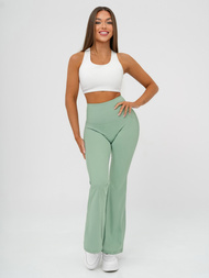 Leggings para mujer con piernas anchas menta OZONEE JS/17K587/127