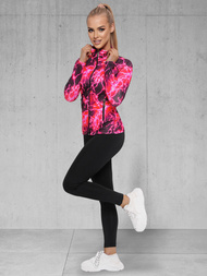 Conjunto de chándal de dos piezas de rosa OZONEE O/20713