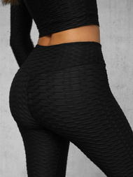 Conjunto de chándal de dos piezas de negro OZONEE O/22060Z