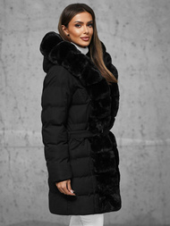 Chaqueta de mujer negra OZONEE JS/5M3158/392