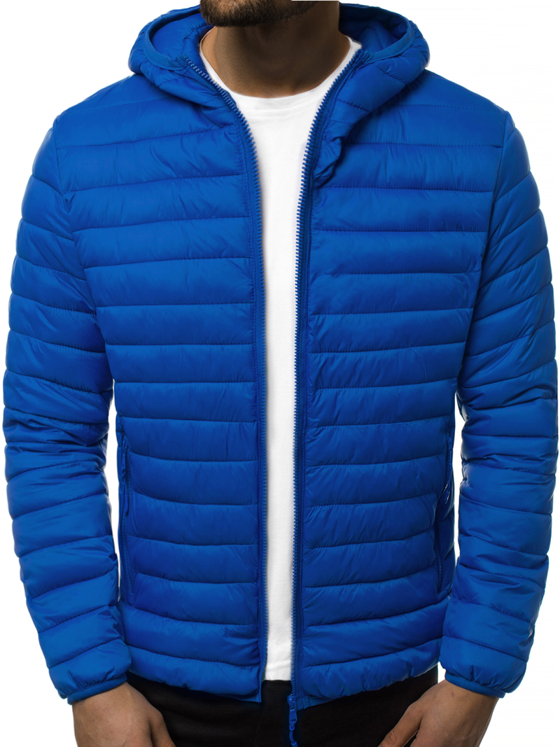 Chaqueta de hombre azul OZONEE JS/LY35