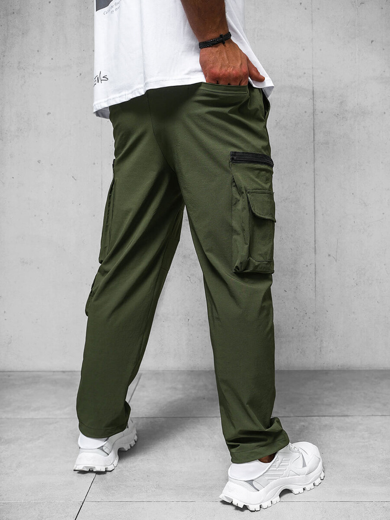 Pantalón de hombre caqui OZONEE O/PS5526