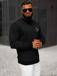 Sudadera de hombre negra OZONEE O/P2031