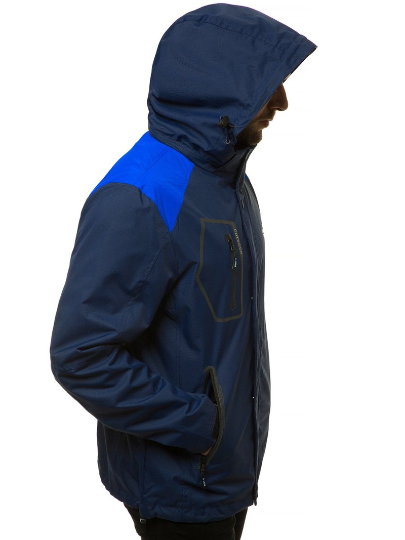 Chaqueta de hombre azul marino OZONEE MG/2515