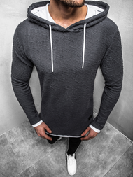 Sudadera de hombre grafito OZONEE O/1252Z