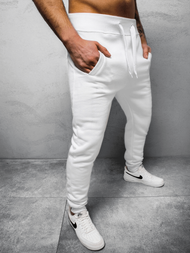 Pantalón de chándal de hombre blancos OZONEE JS/XW01Z