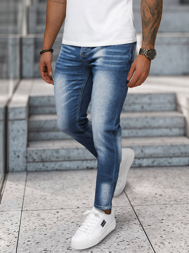 Vaqueros de hombre azul OZONEE NB/MP0199BC